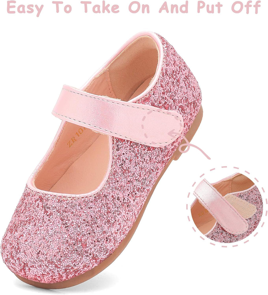 Toddler Flower Girl Dress Shoes Mary Janes Flat