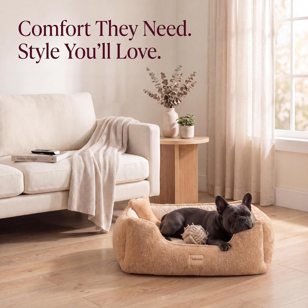 Cooling Orthopedic Dog Bed for Large Dogs, Memory Foam, Washable Cover