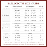 Linen World Linen Tablecloth,100% French Linen Natural Tablecloth 90" x 60" Inch,Washable Rectangula