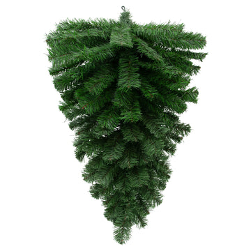 32" Colorado Spruce Artificial Christmas Teardrop Swag - Unlit