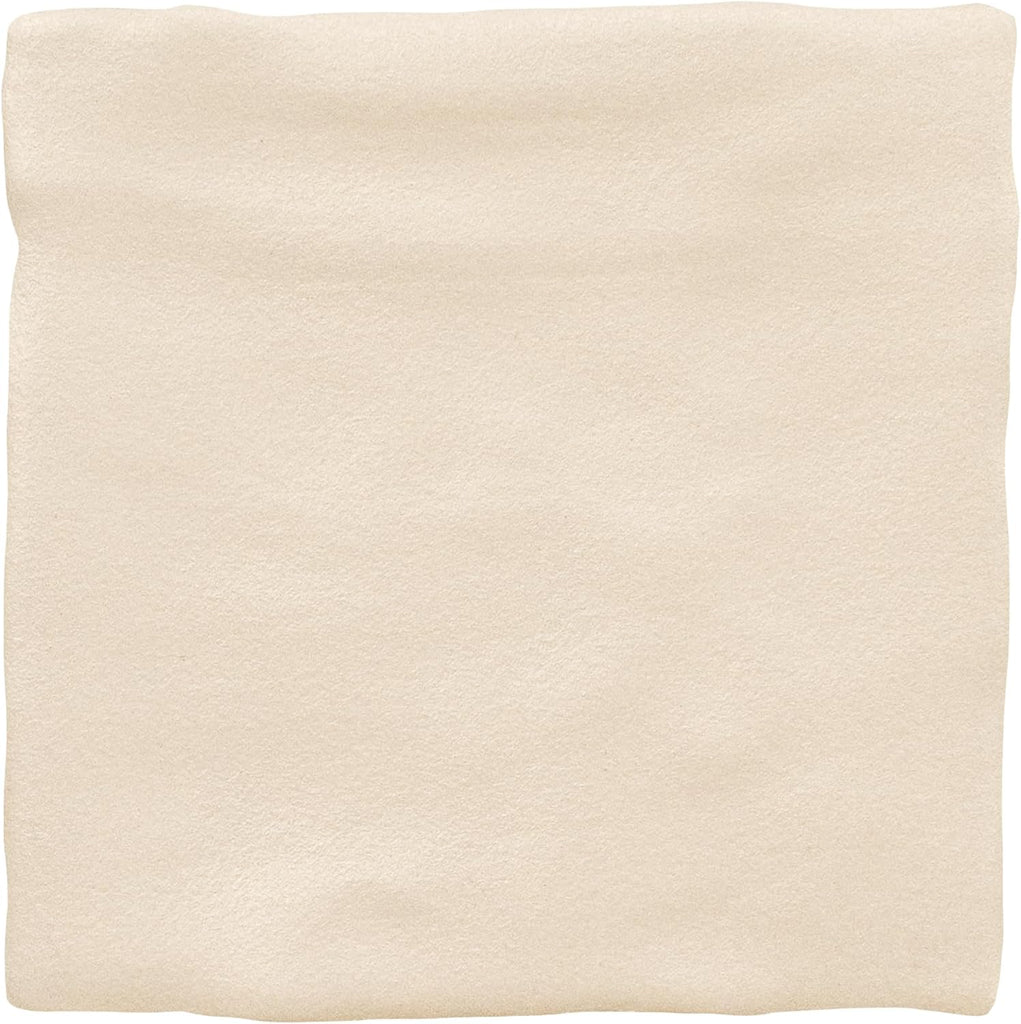 Rava 4 in. x 4 in. Shell Satin Zellige Look Ceramic Wall Tile