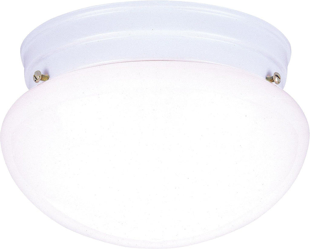 Ceiling Fixture, 7-1/2-Inch, White