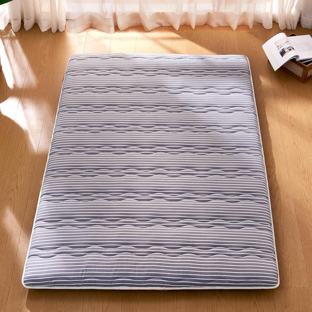 Premium Foam Japanese Floor Mattress Futon Mattress, 100% High Density Comfortable Foam, Thicken Tatami Mat Sleeping