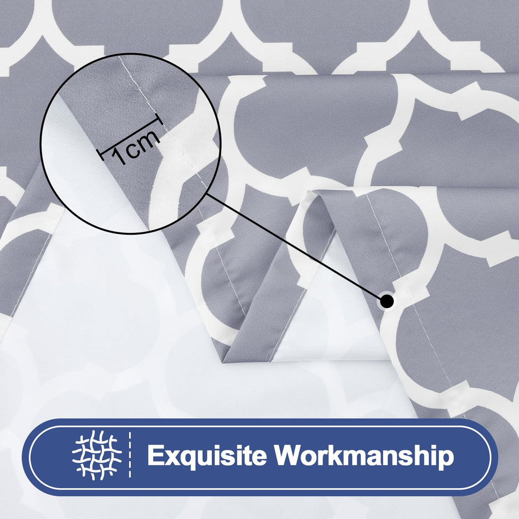 2 Pack Rectangle Table Cloth 6 Foot, Waterproof Elastic Fitted Tablecloths, Windproof Washable Polyester Table Cover