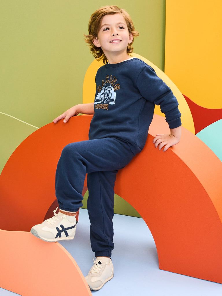 Baby & Toddler Boys Fleece Outfit Set, Sweatshirt & Sweatpants