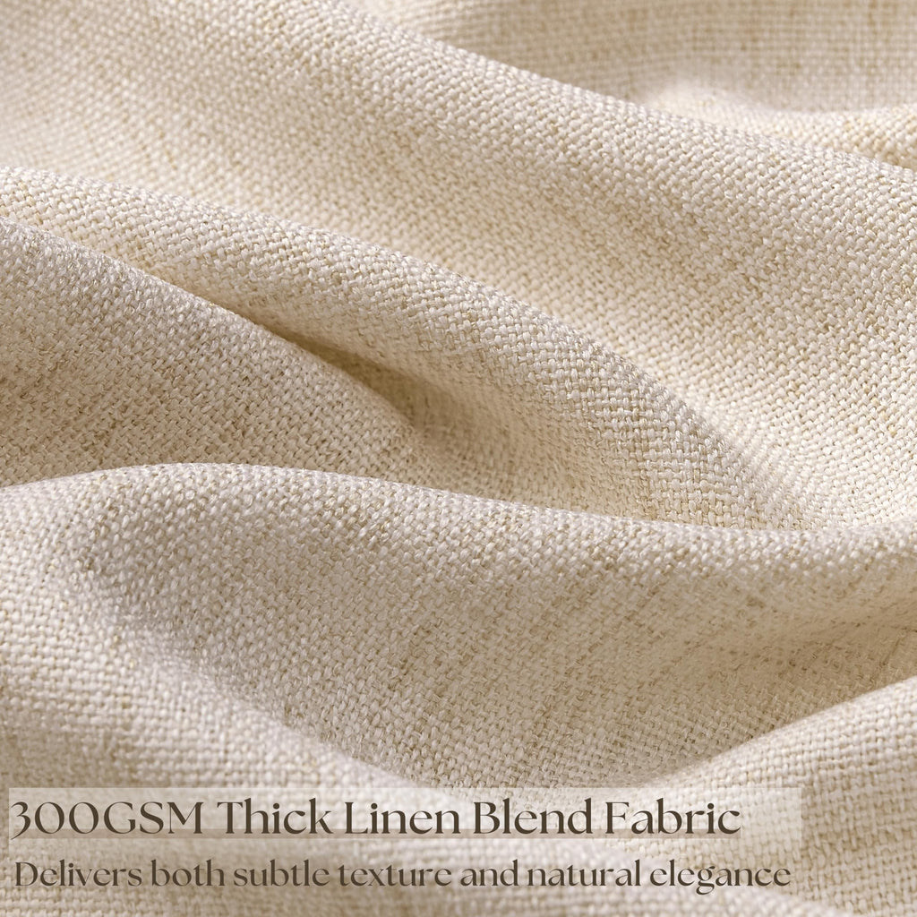 Flax Linen Curtains Extra Wide 100 Inch Wide 96 Inch Length 1 Panel