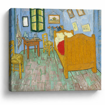 Van Gogh Canvas Wall Art, Bedroom in Arles Print Ready to Hang Decor