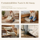 9x12 Neutral Area Rug Beige Vintage Living Room Bedroom Washable Carpet Non-Slip Soft Low Pile Farmh