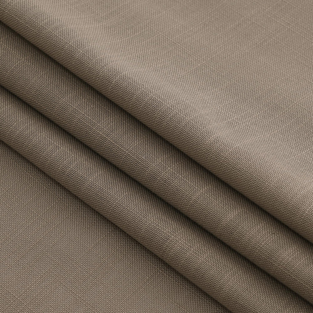 Extra Long Curtains 2 Panels 102 Inches Long Dark Taupe Back Tab Rod Pocket Light Filtering Semi Sheer Drapes Cotton