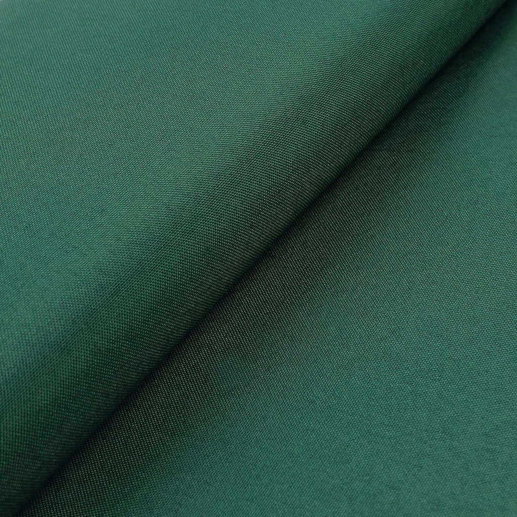54 x 10 Yards Hunter Emerald Green Polyester Wedding Banquet Restaurant Wholesale Fabric Bolt for Party Event Decor