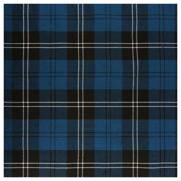 Homespun Wool Blend Plaid Tartan Fabric by The Yard (Ramsay Blue Modern)