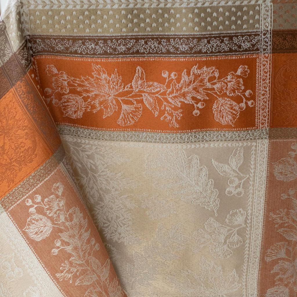 Heirloom Harvest Tablecloth (Terracotta 60"x 120" Rectangular)