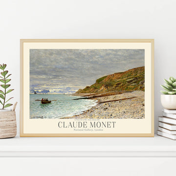 Claude Monet Museum Gallery Exhibition Poster - Art Works Prints, Vintage Print Wall Decor (Collection 1) - 18x24