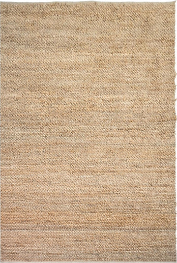 Natural Jute Area Rug - Handwoven Eco-Friendly Farmhouse Carpet for Living Room, Bedroom, Entryway &