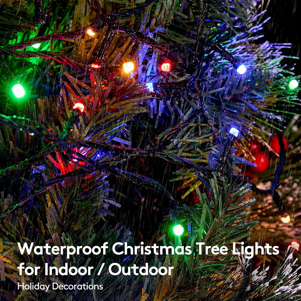 Christmas Lights 500 LED 174FT, UL Certified Color Changing Christmas Tree Lights with Remote, 11 Modes, Timer
