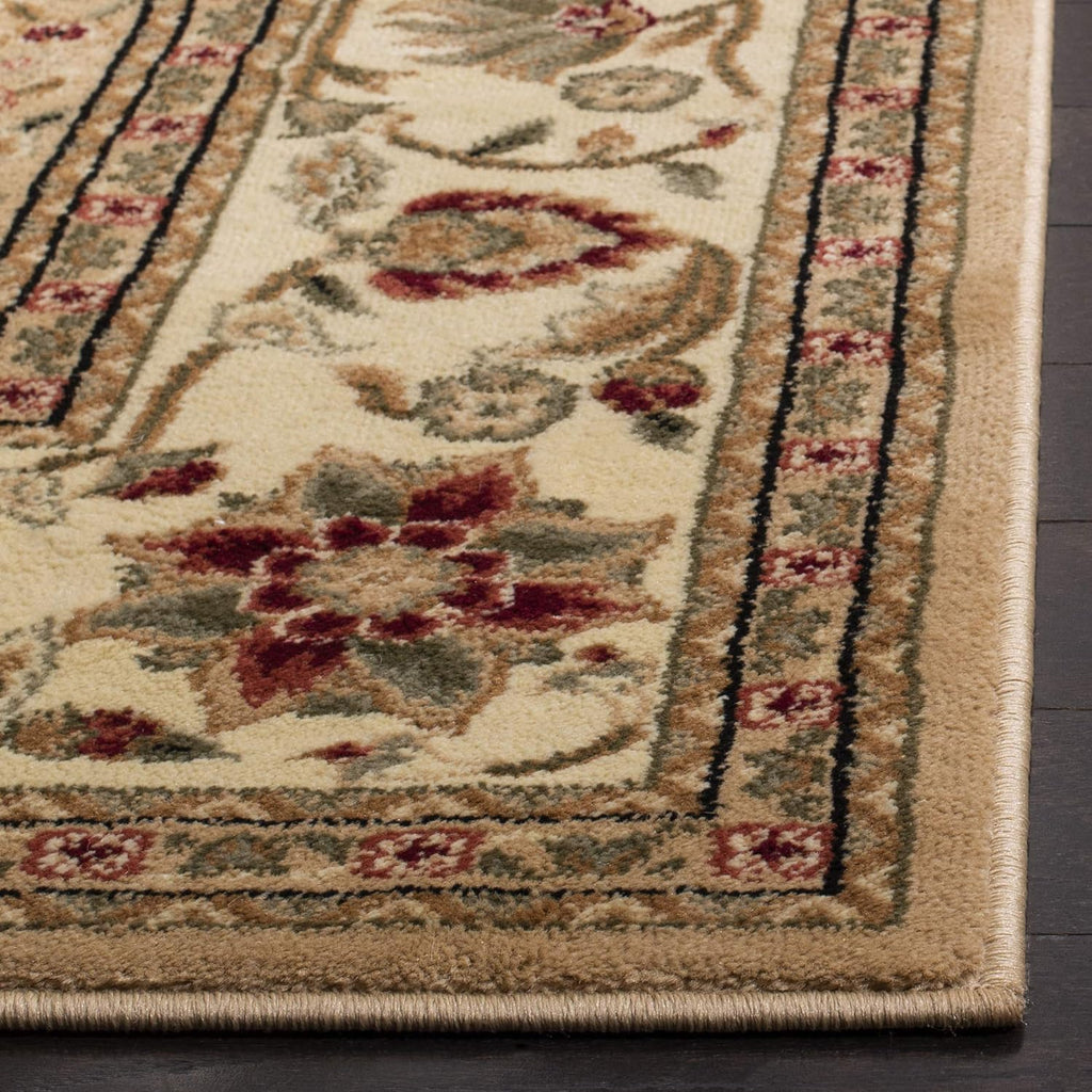 Lyndhurst Area Rug - 10' x 14', Beige & Ivory, Traditional Oriental Design, Non-Shedding & Easy Care