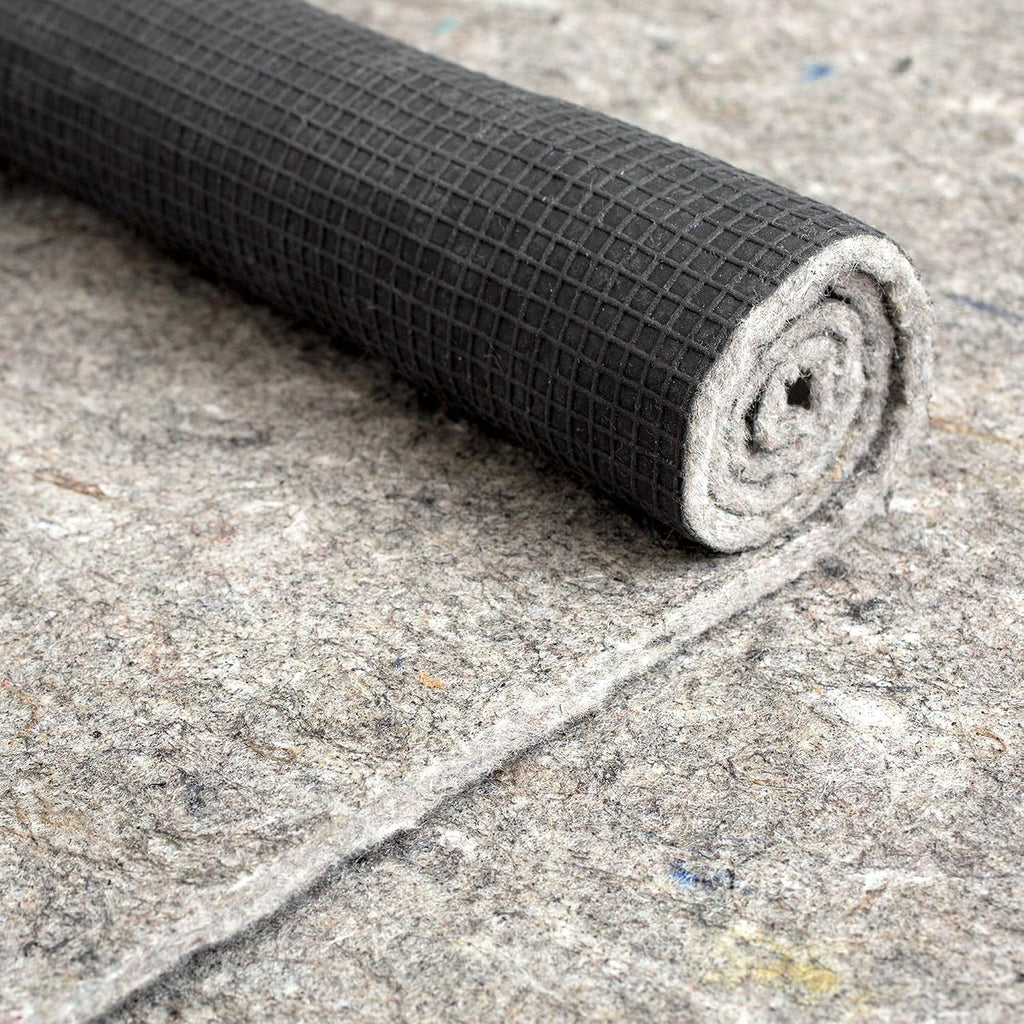 Lock - 5'10" x 8'10" - 1/4" Thick - Felt + Rubber - Premium Non-Slip Rug Pad