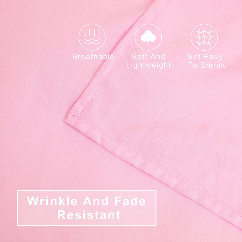 4-Piece Microfiber Toddler Bedding Set, Pink