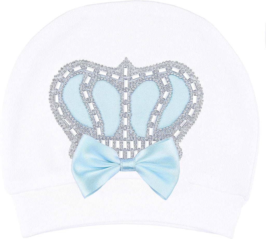 Baby Boy Newborn Crown Jewels Layette 4 Piece Gift Set
