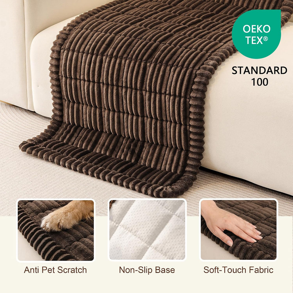 Couch Cover for Dogs, Washable Sofa Covers for 3 Cushion Couch