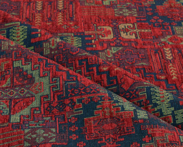 Kilim Pattern Upholstery Fabric Kilim Bohemian Boho Tapestry Tribal Southwestern Turkish Moroccan Mexican Ethnic