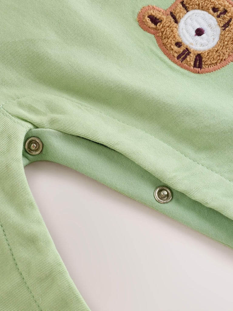 Baby Twill Dungarees and Bodysuit Set