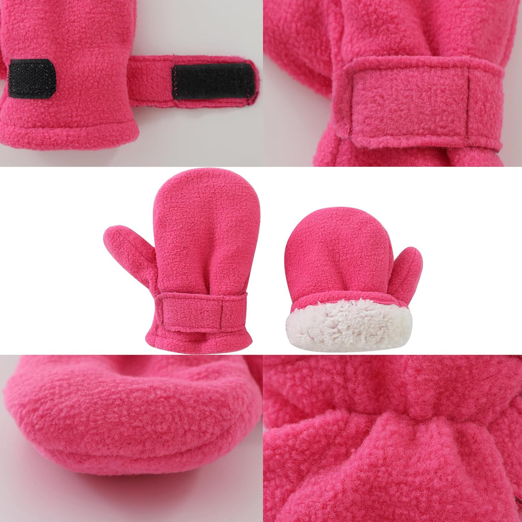 3Pack Baby Toddler Mittens Boy&Girl Winter Gloves Kids Warm Mittens