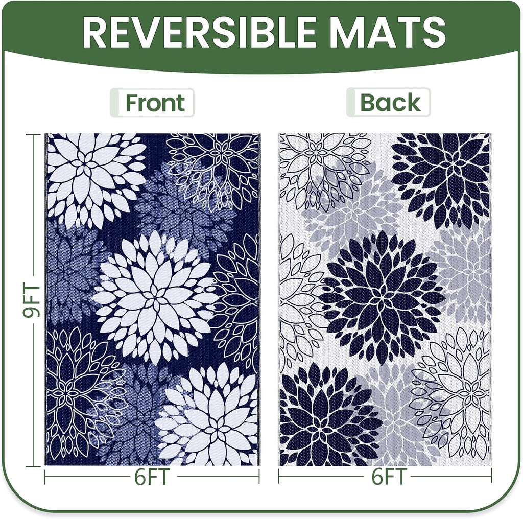 Outdoor Rug Outdoor Plastic Straw Rug Patio Mat Large Area Rug Outdoor Decor