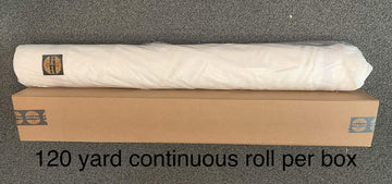 120" Wide (10ft Wide) x 120 Yards Roll Continuous - NFPA 701 Tested Flame Resistant White Sheer Voile Chiffon Fabric