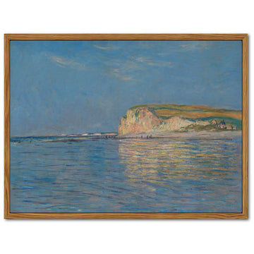 Framed Monet Coastal Wall Art Decor 16x24 Inch