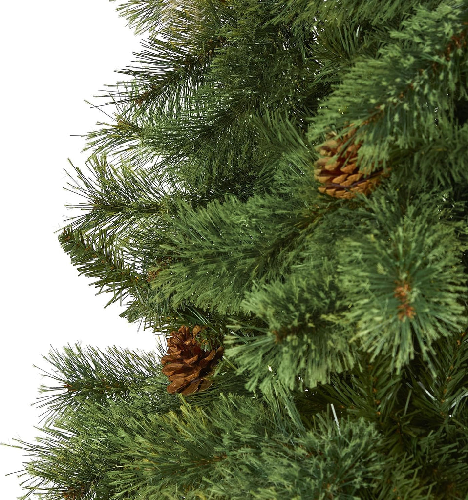 10ft. White Mountain Pine Artificial Christmas Tree with 1875 Bendable Branches
