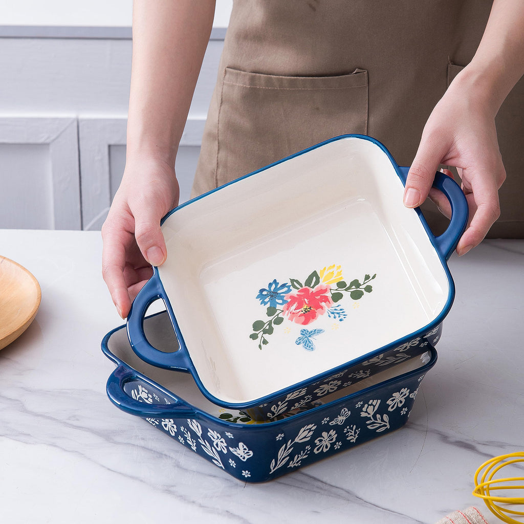 8x8 Baking Pan Brownie Pan Casserole Dish Ceramic Baking Dish Square Casserole Dishes For Oven