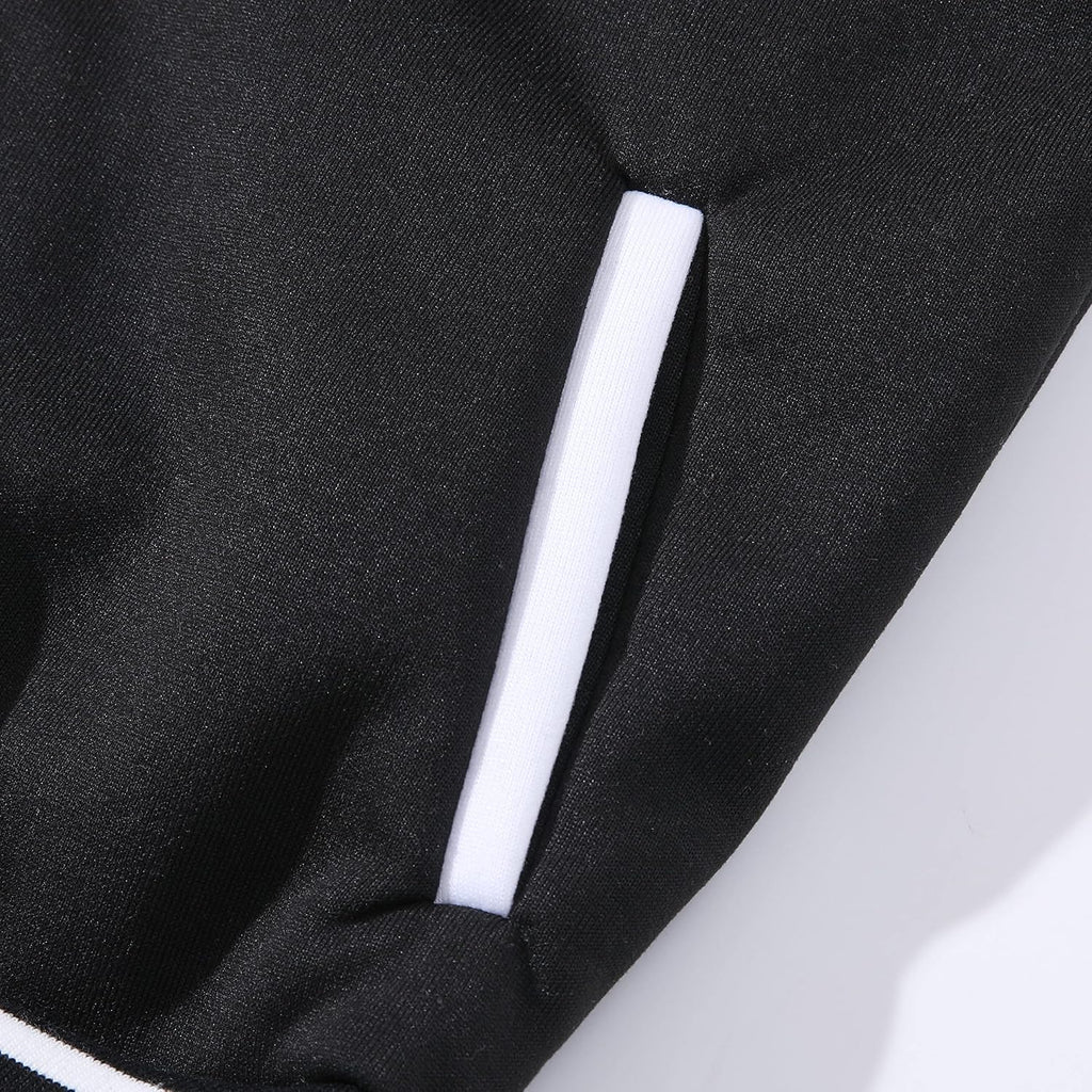 Kids Baseball Jackets Boys Girls Fit Varsity Jacket Casual Lightweight Plain Button Cardigan School Coat
