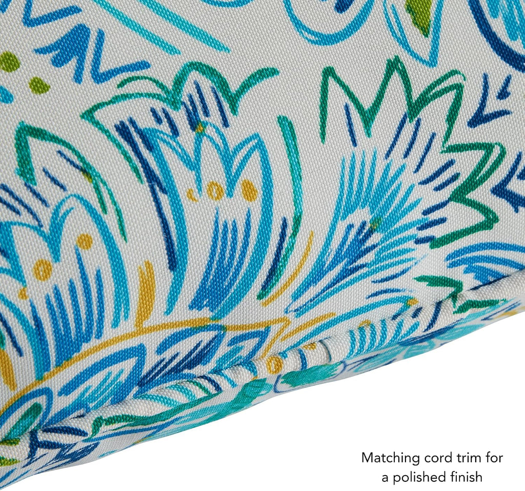 2-Piece Outdoor Deep Seat Cushion Set, Paisley