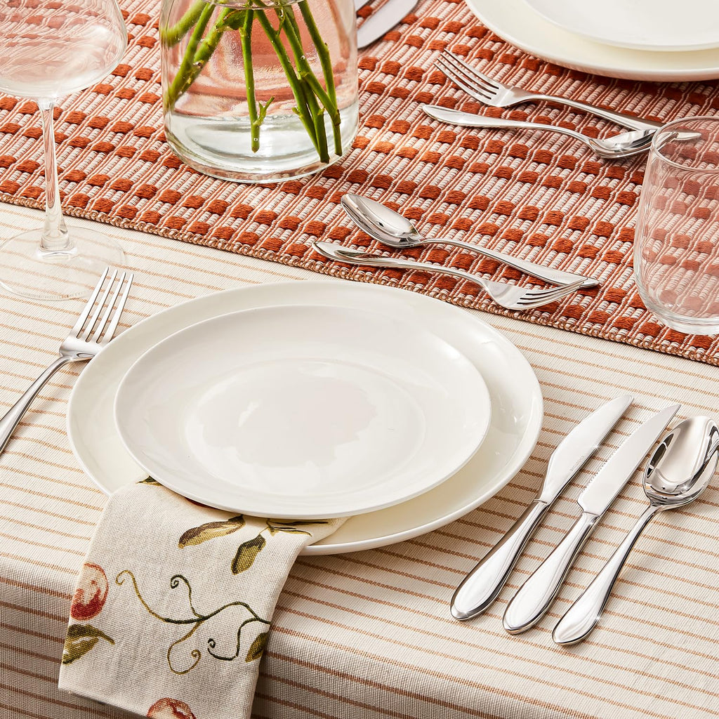 36-Piece Silverware Set for 6, 18/10 Stainless Steel