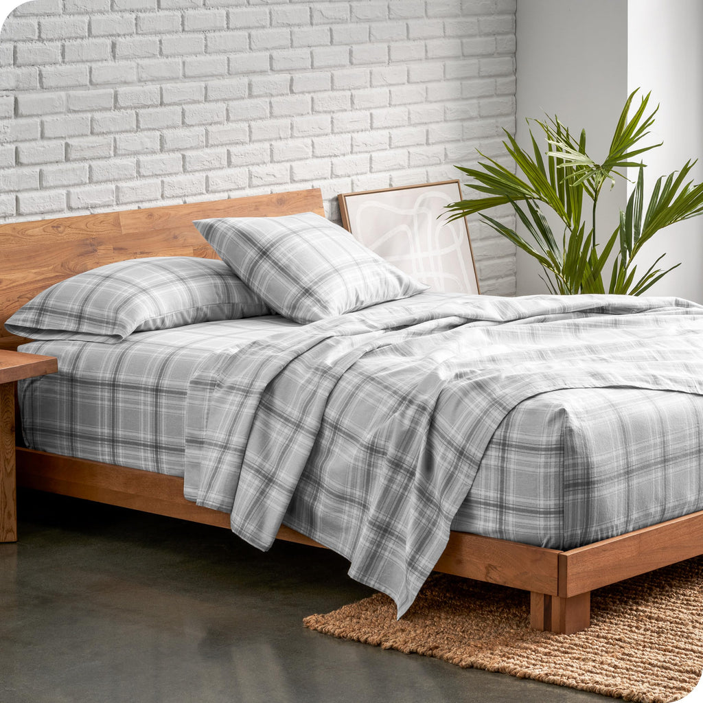 Flannel Sheet Set Prints (Queen, Glencoe Tartan Plaid)