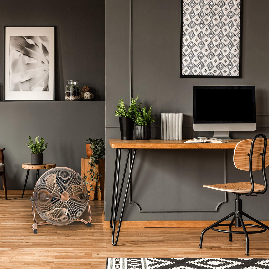 Retro Style Floor Fan
