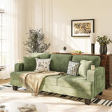 Couches for Living Room, 83" Couch with Soft Deep Seats, Modern Sofa 3 Seater in Corduroy for Apartment
