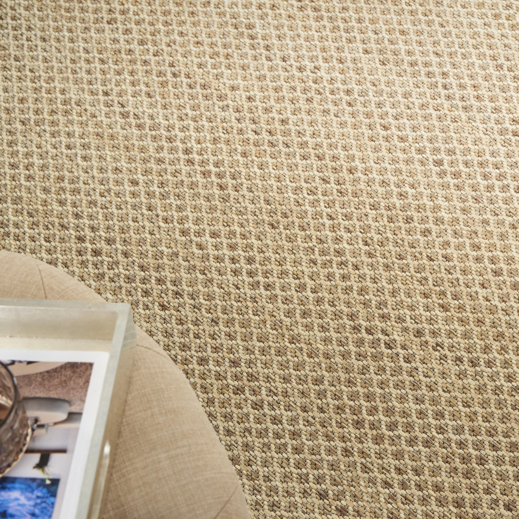 Courtyard Indoor Outdoor Area Rug, Jute, Geometric