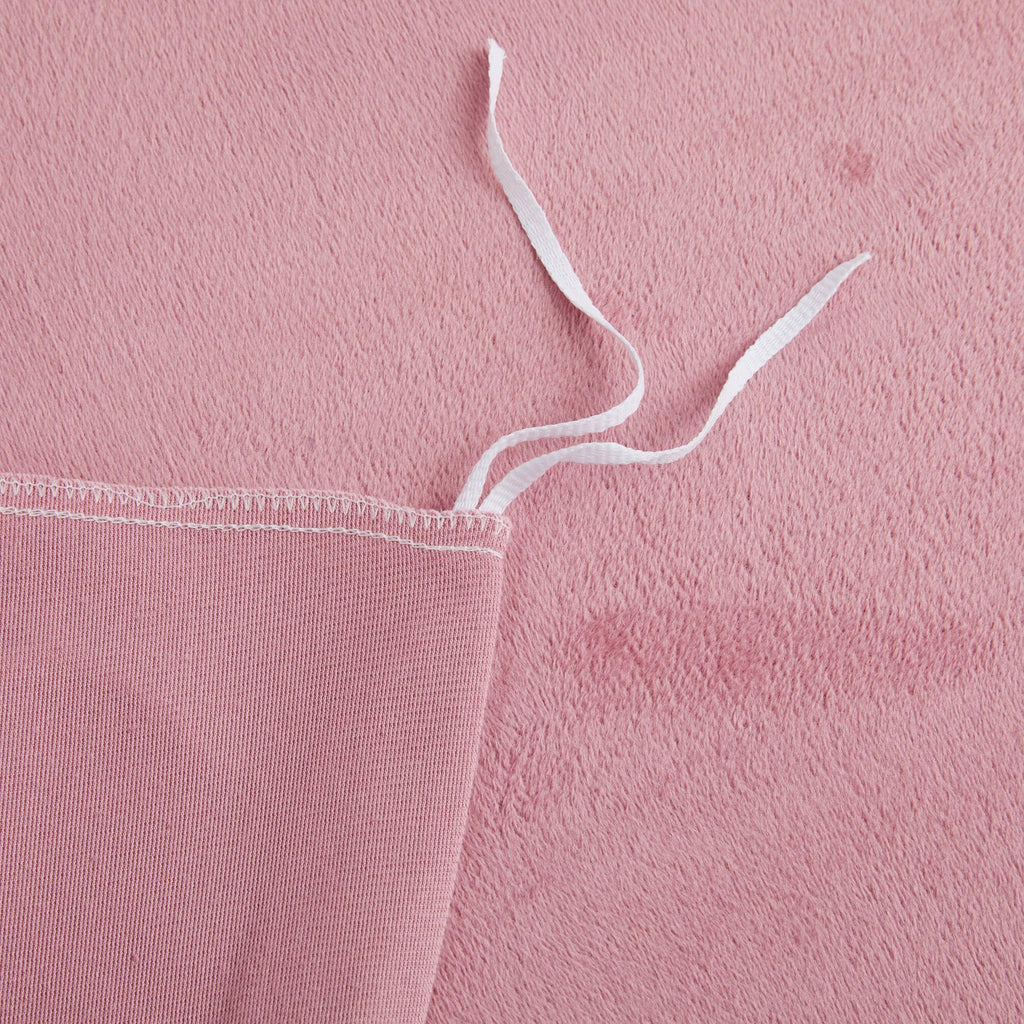 Crystal Velvet Duvet Cover Set Blush Pink Soft Warm Flannel Bedding