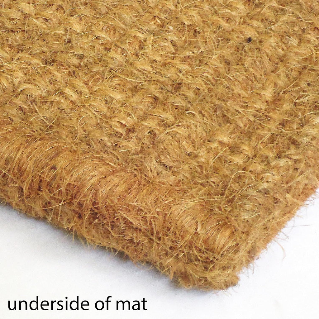 Personalized Doormat - Coco Coir Custom Door Mat - Personalize Your Family Name on Luxurious Thick 2" Coir Outdoor