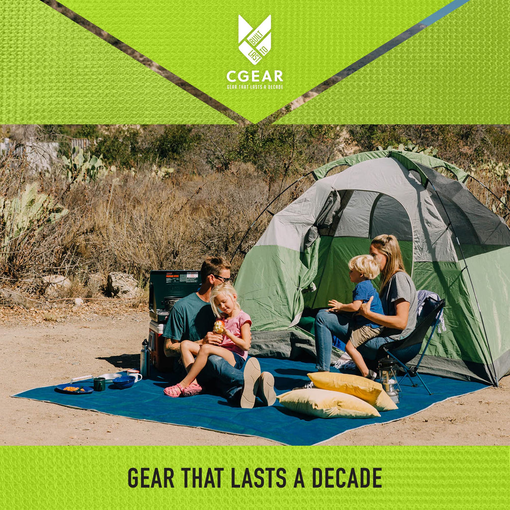 The Original Sand-Free Outdoor Camping Mat - Patented Technology, Water-Resistant and Anti-Fade Material
