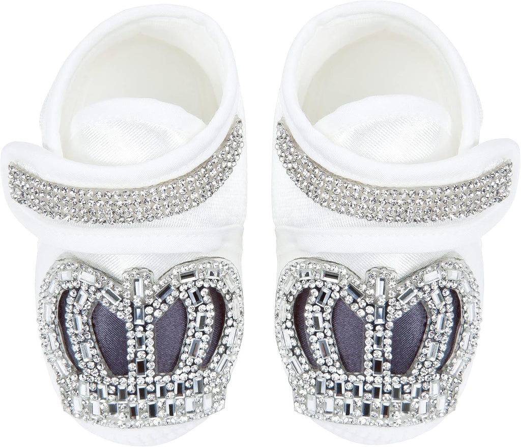 Baby Boy Jewels Crown Tuxedo Outfit Layette 5 Piece Gift Set