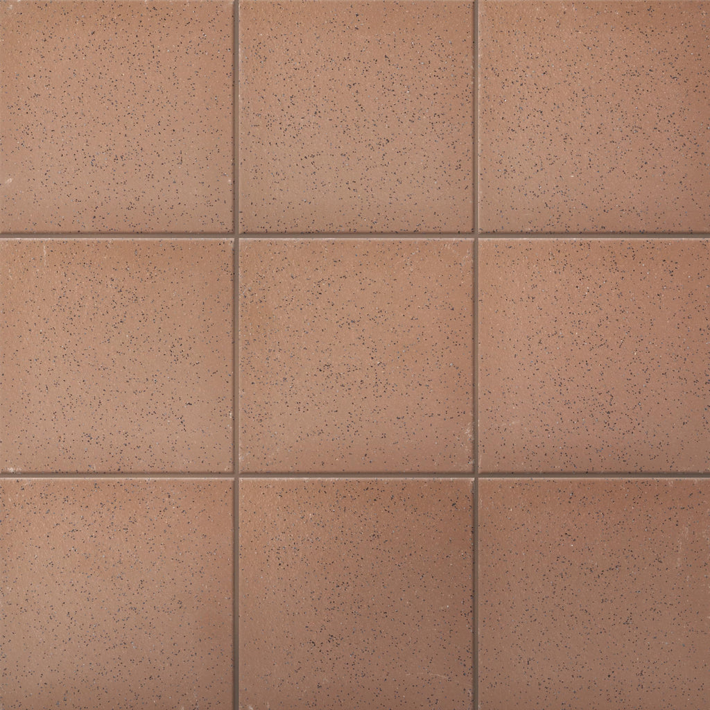 Lincoln Quarry Abrasive Mayflower Red 7-5/8" x 7-5/8" Floor and Wall Tile