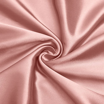 Rose Gold Satin Fabric by The Yard 60 Inch Wide (5 Yards)