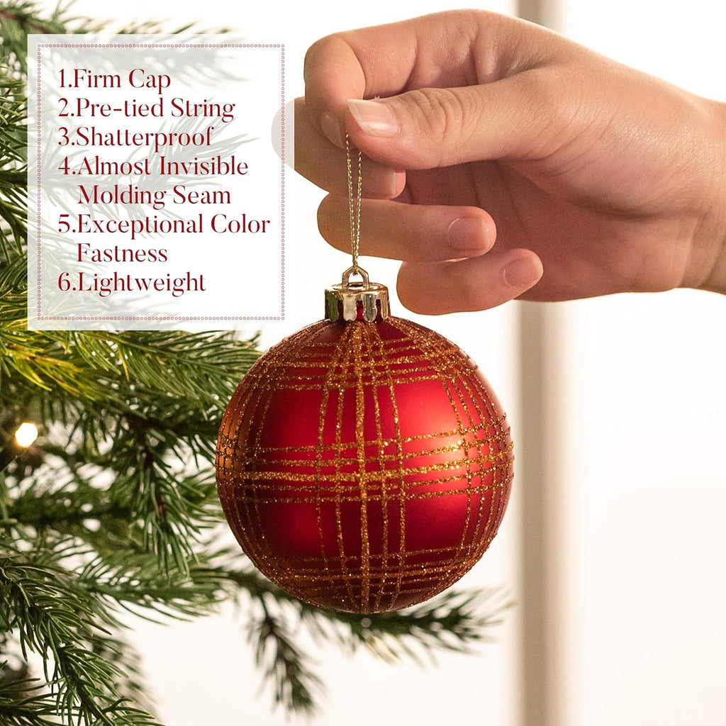 70ct Christmas Tree Decorations Ball Ornaments Set