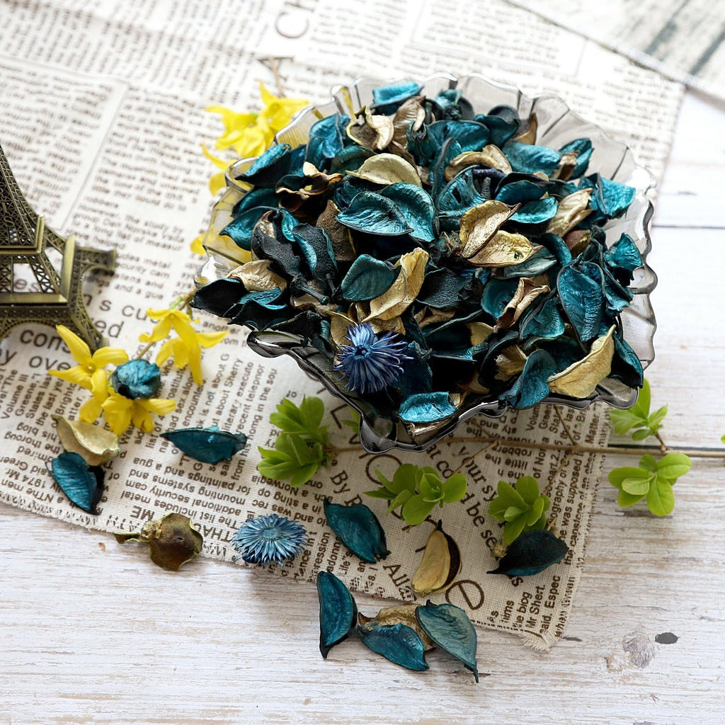 Summer Potpourri Bags,Ocean Breeze Scented Bowl Vase Filler, Blue,8.4 oz