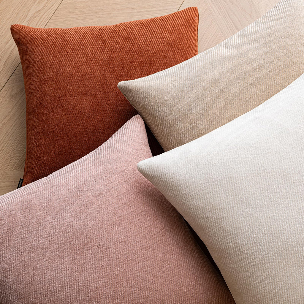 Fall Decorative Throw Pillow Covers Pack of 2, 26x26 Inch Rust