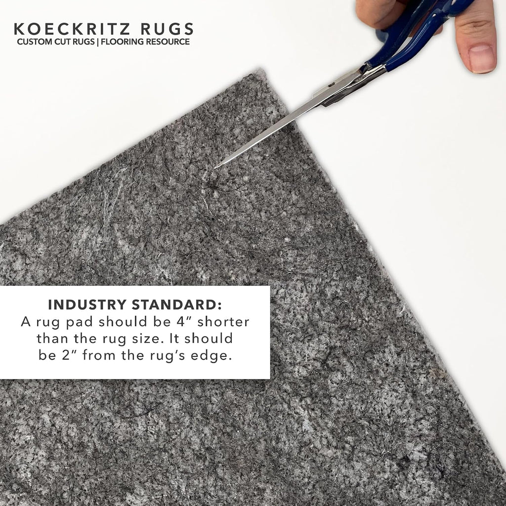 Duo-Lock Felt & Rubber Non-Slip Rug Pad, 3' x 15'