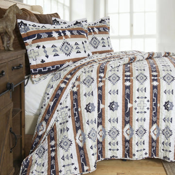 Limestone Butte Western Microfiber Quilt Set